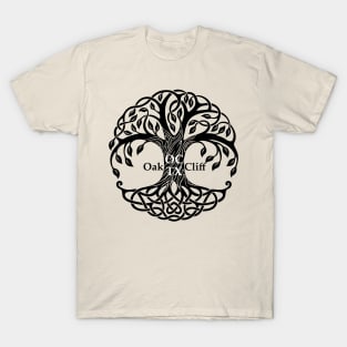 Oak Cliff Texas OC TX World Tree Yggdrasil T-Shirt